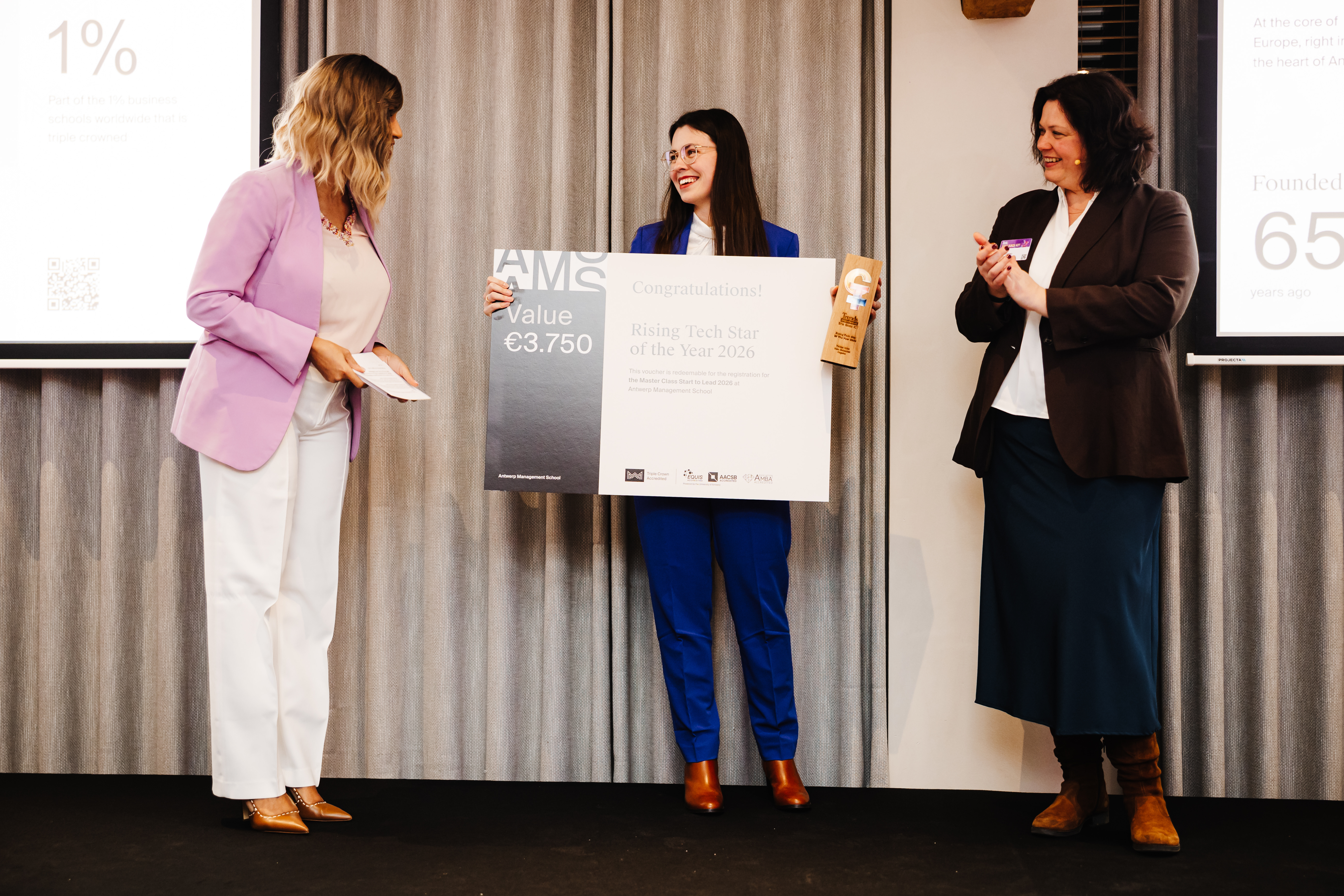 Tessa Ickx als Rising Tech Star